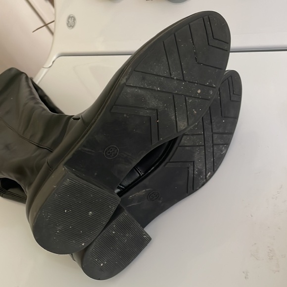 Black Merona OTK boots - Picture 3 of 3